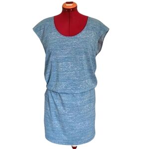 MEC Dress Athletic Activewear Blue Mini Summer